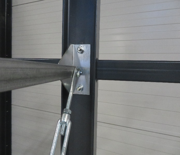 Kragarmregal einseitig 3,91 m – 200 cm | 200 kg pro Arm | BLT